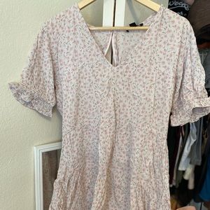 Floral babydoll dress